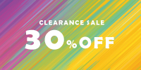 CLEARANCE SALE 30%OFF