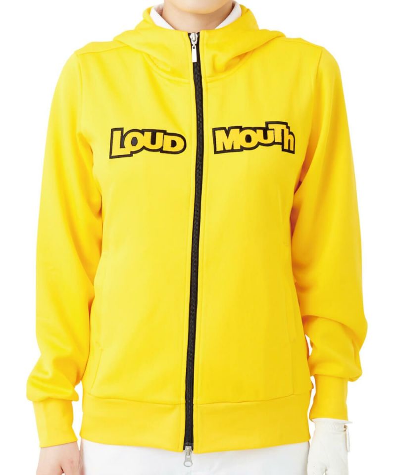 レディース スウェットパーカー イエロー | LOUDMOUTH JAPAN
