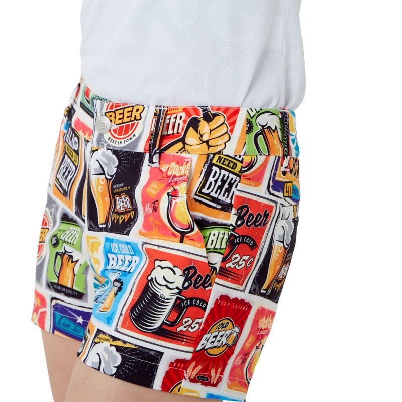 Loudmouth - 新品★ラウドマウス/loudmouth 32インチ 短パン ラウドマウス LOUDMOUTH ショートパンツガラ （BK