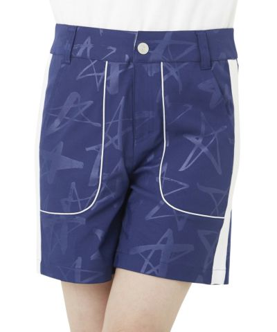 レディース ショートパンツ ネイビー
