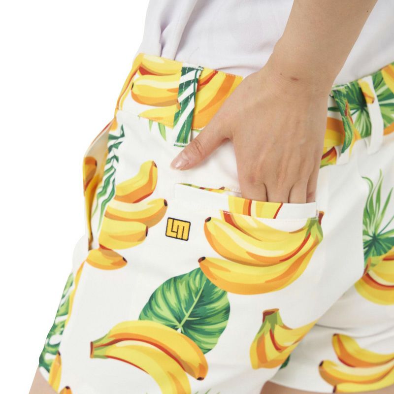 レディース 柄ショートパンツ バナナホワイト | LOUDMOUTH JAPAN