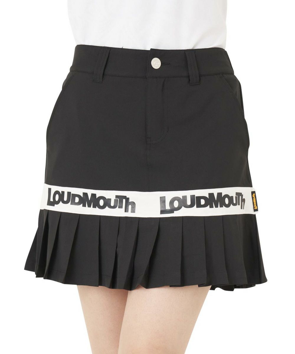 レディース インナー付きスカート ブラック Loudmouth Japan
