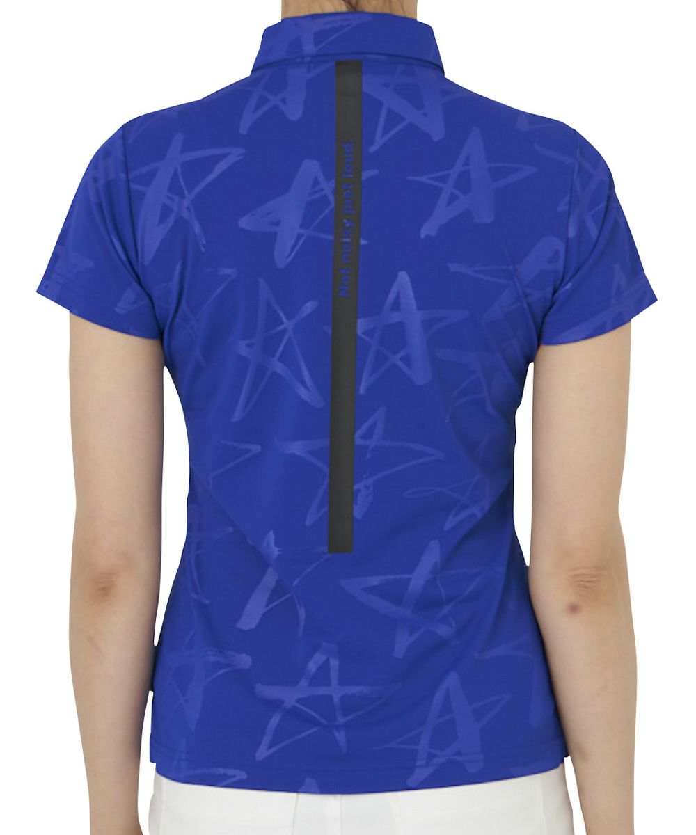 レディース 半袖シャツ ネイビー Loudmouth Japan