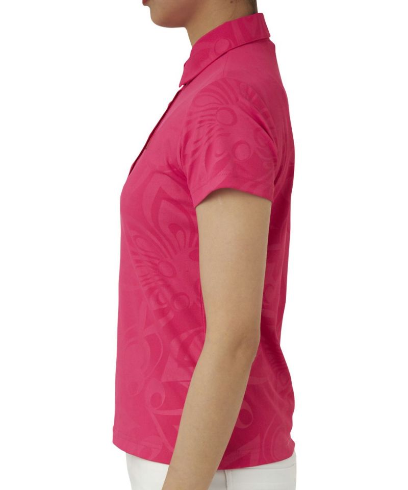 LOUDMOUTH ピンクポロシャツ LL レディース 半袖ポロシャツ ピンク | LOUDMOUTH JAPAN
