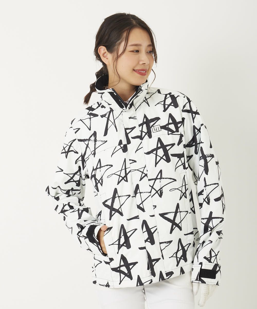 ユニセックス ナイロンジャケット シューティングスターホワイト