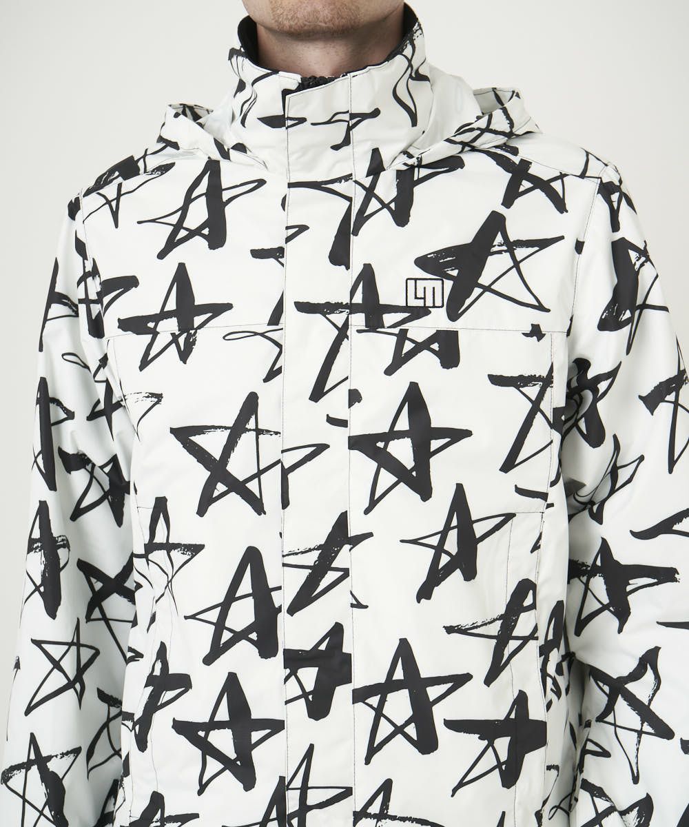 ユニセックス ナイロンジャケット シューティングスターホワイト