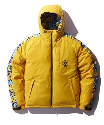 メンズ 【LOUDMOUTH × SEVEN2 コラボ】ダウンジャケット 撥水加工 ストレッチ 防風 ロサンゼルス