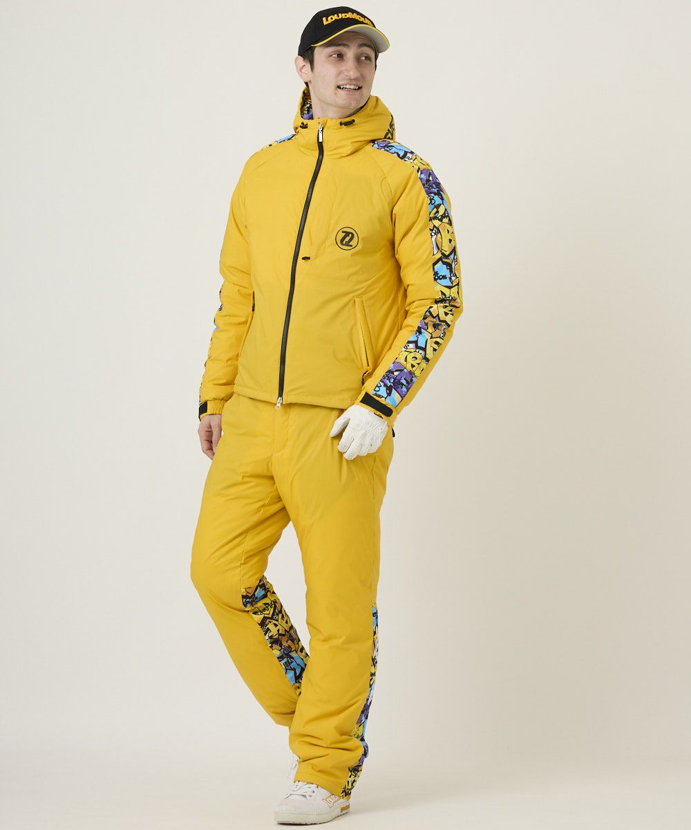 ラウドマウス メンズ LOUDMOUTH × SEVEN2 コラボ ダウンパンツ 撥水加工 ストレッチ 防風 ゴルフウェア ボトムス 長ズボン 送料無料 LOUDMOUTH 772362 メンズ 【LOUDMOUTH × SEVEN2 コラボ】ダウンパンツ 撥水加工
