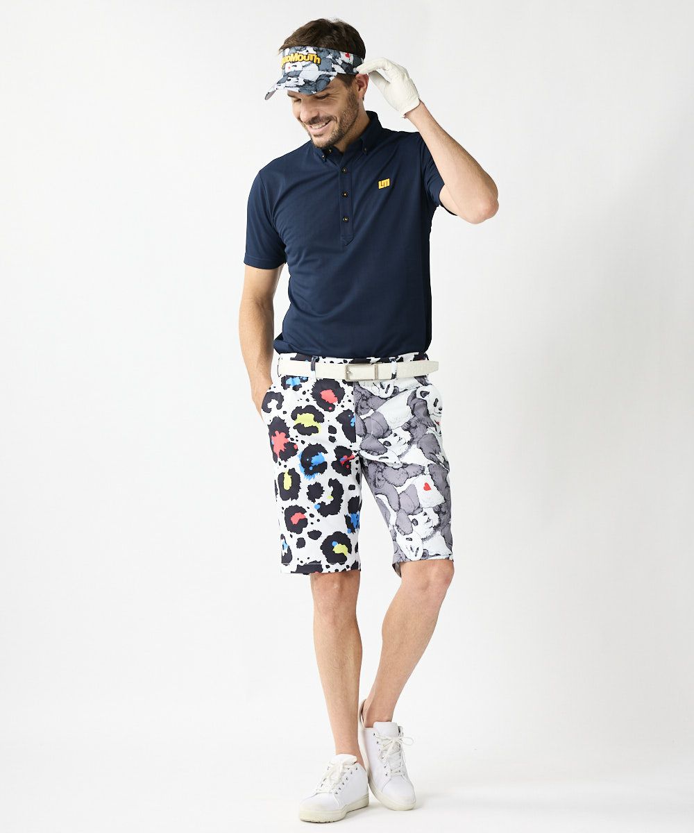 Loudmouth ショートパンツ　ネオンレオパード　M Loudmouth ショートパンツ ネオンレオパード M - メルカリ