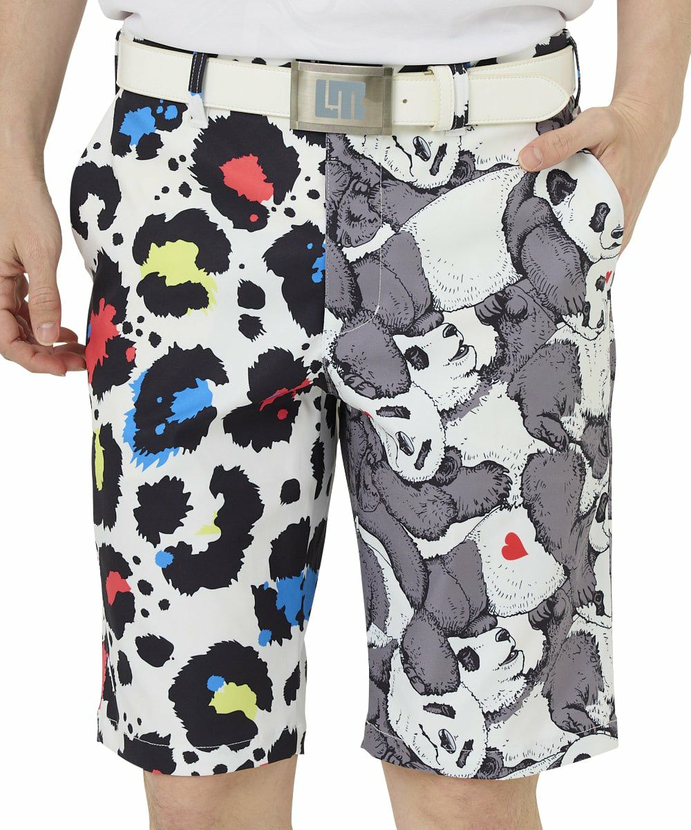 Loudmouth ショートパンツ　ネオンレオパード　M Loudmouth ショートパンツ ネオンレオパード M - メルカリ