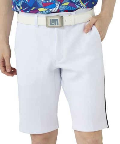 メンズ ショートパンツ 軽量ダンボール  ホワイト UV