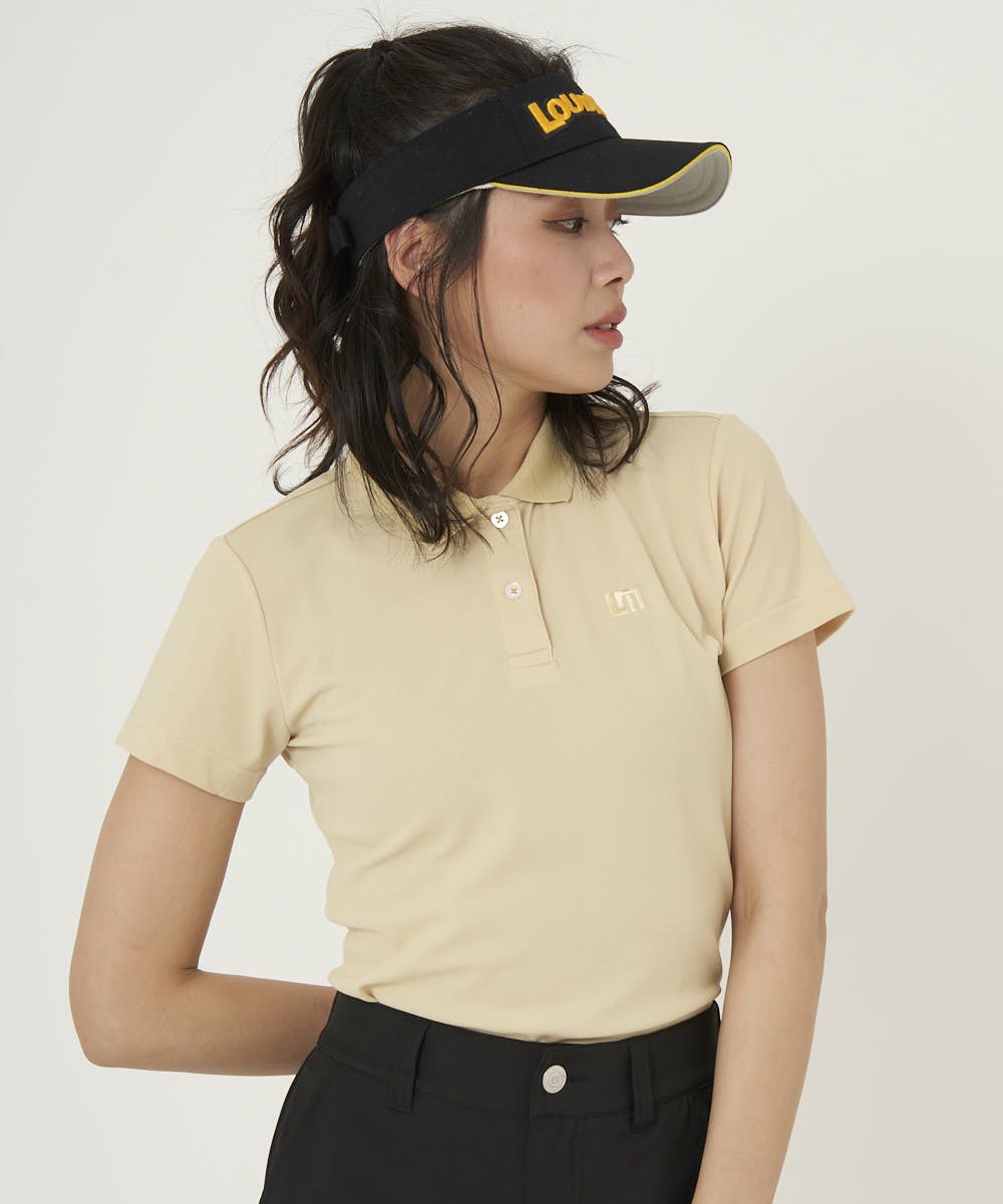美品‼️ FACTELIER レディース　ベージュ ポロシャツ 半袖 ポロシャツ/ベージュ | Factelier (ファクトリエ)