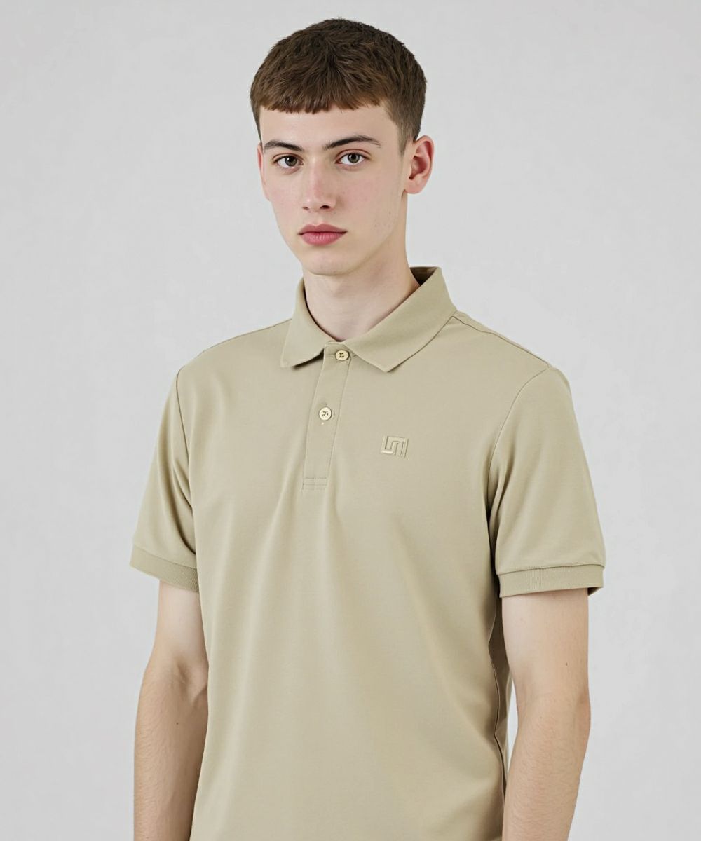 clubhaus クラブハウス　ポロシャツ　ベージュ　XL 完売品】CLUBHAUS クラブハウス ポロシャツ XL