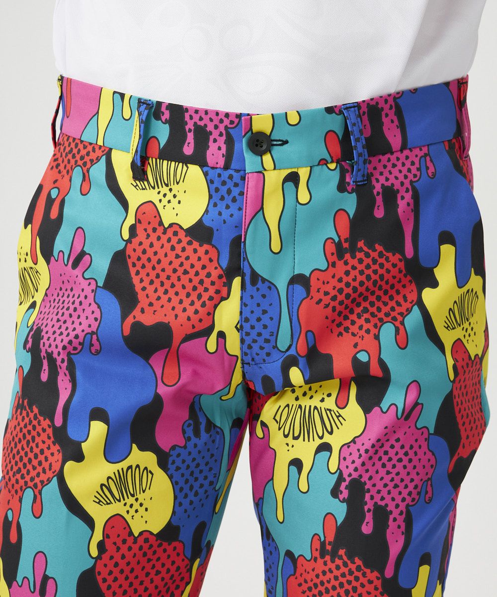 メンズ 柄ロングパンツ Comical Blot/コミカルブロット | LOUDMOUTH JAPAN