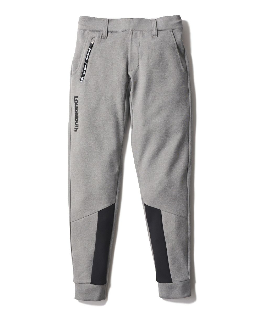 レディース ダンボールニットジョガーパンツ ミックスグレー