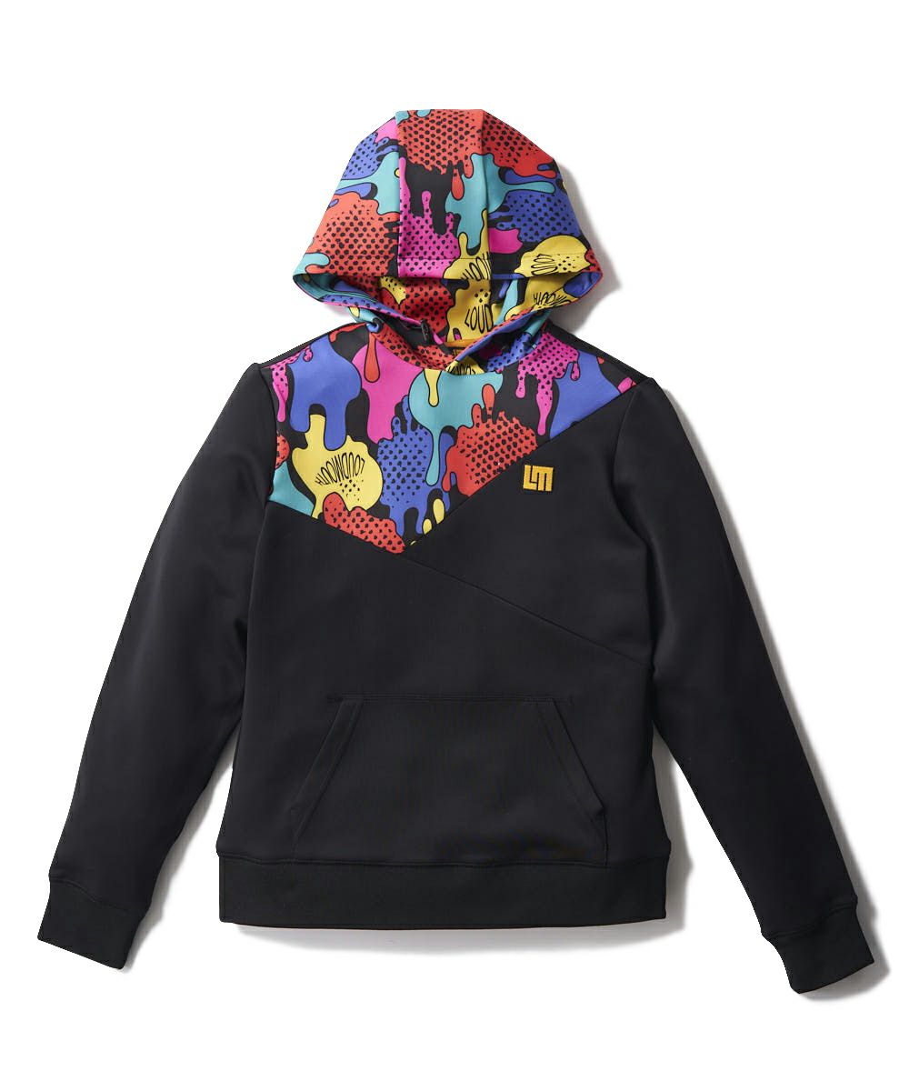 レディース ダンボールニットパーカー Comical Blot/コミカルブロット