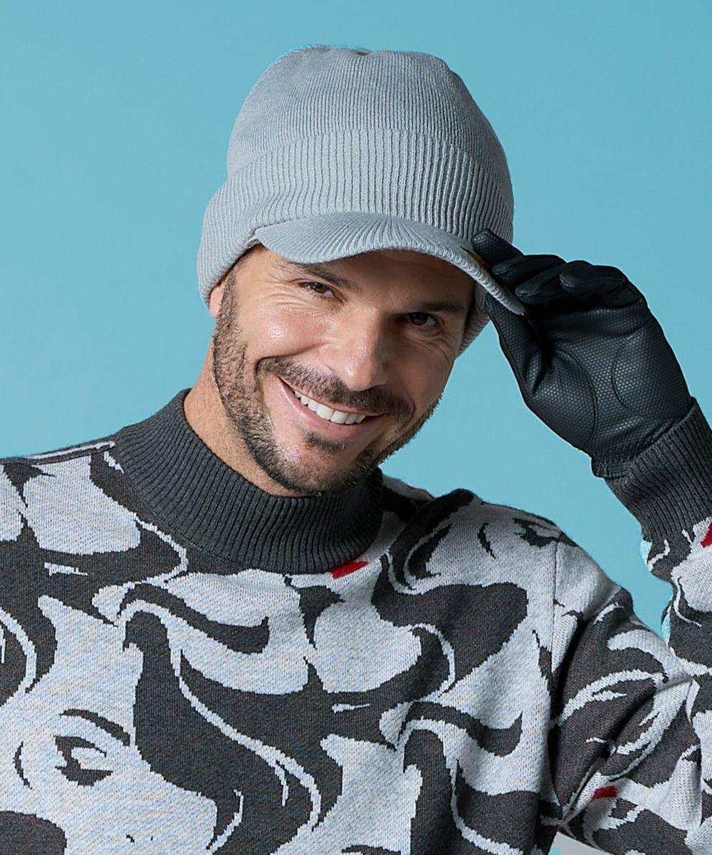 ユニセックス ニットキャップ ライトグレー | LOUDMOUTH JAPAN