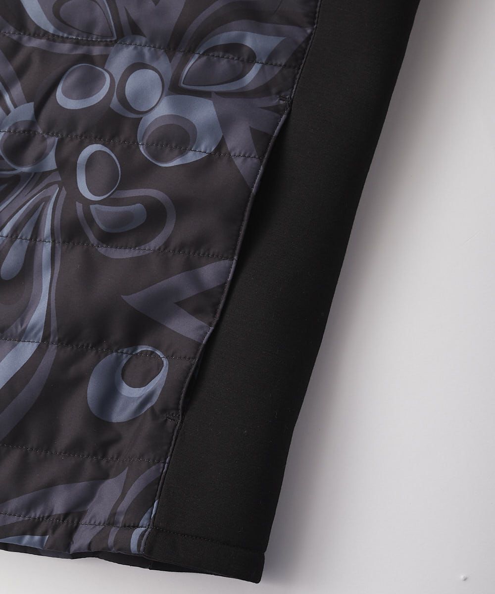 メンズ HOTOPIA中綿電熱ベスト Shagadelic Gray シャガデリックグレー 