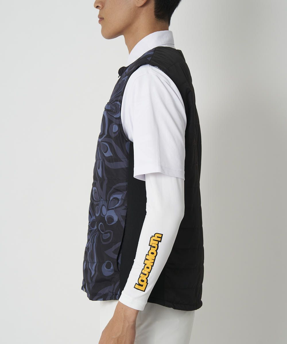 LOUDMOUTH HOTOPIA 電熱中綿ベスト XXL メンズ HOTOPIA中綿電熱ベスト Shooting Star シューティング