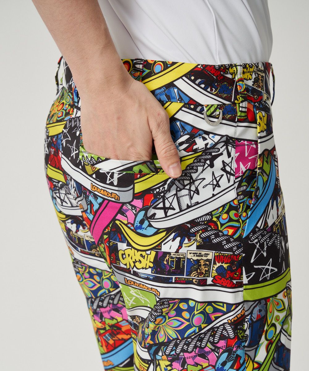 Loudmouth ラウドマウス メンズ ストレッチツイル 柄パンツ