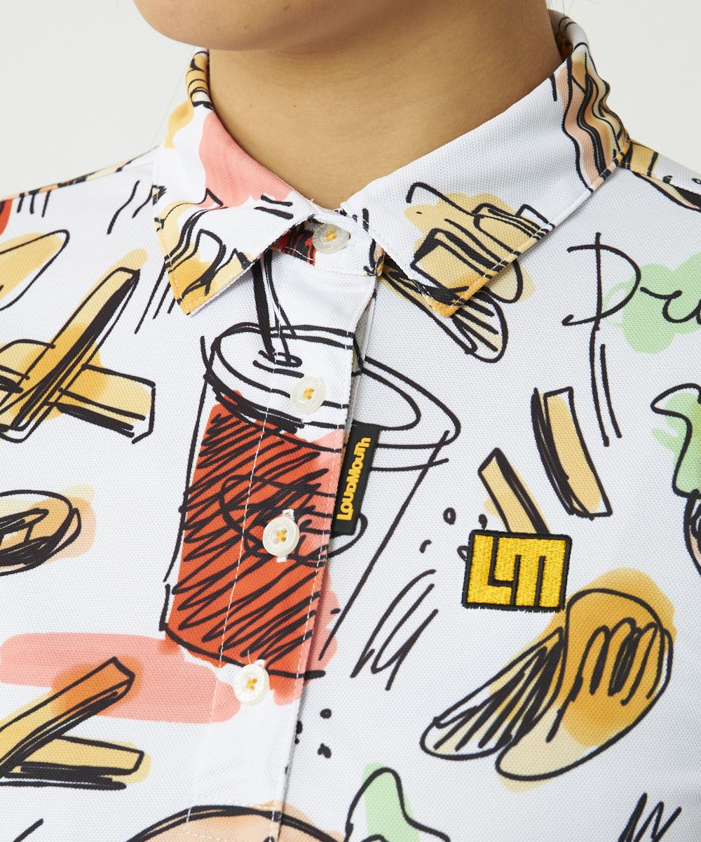 ラウドマウス レディースポロシャツ【Tags Neon/L】新品！