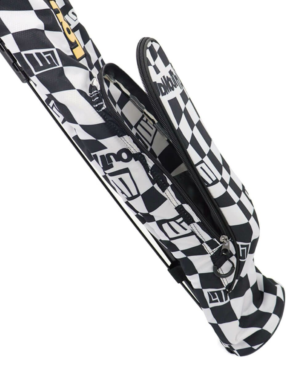 (3月限定出品)Loudmouth チェック柄 スタンドバッグ 3月限定出品)Loudmouth チェック柄 スタンドバッグ