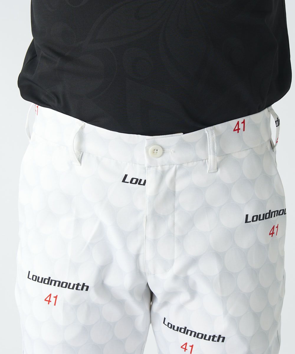 メンズ ストレッチツイル 復刻柄ロングパンツ Big Golf Ball メンズ ストレッチツイル 復刻柄ロングパンツ Big Golf Ball