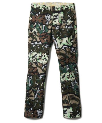 メンズ  ストレッチツイル  復刻柄ロングパンツ  Army Golf/アーミーゴルフ