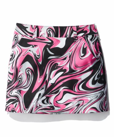 レディース  ストレッチツイル  復刻柄スカート  Pink Marble/ピンクマーブル