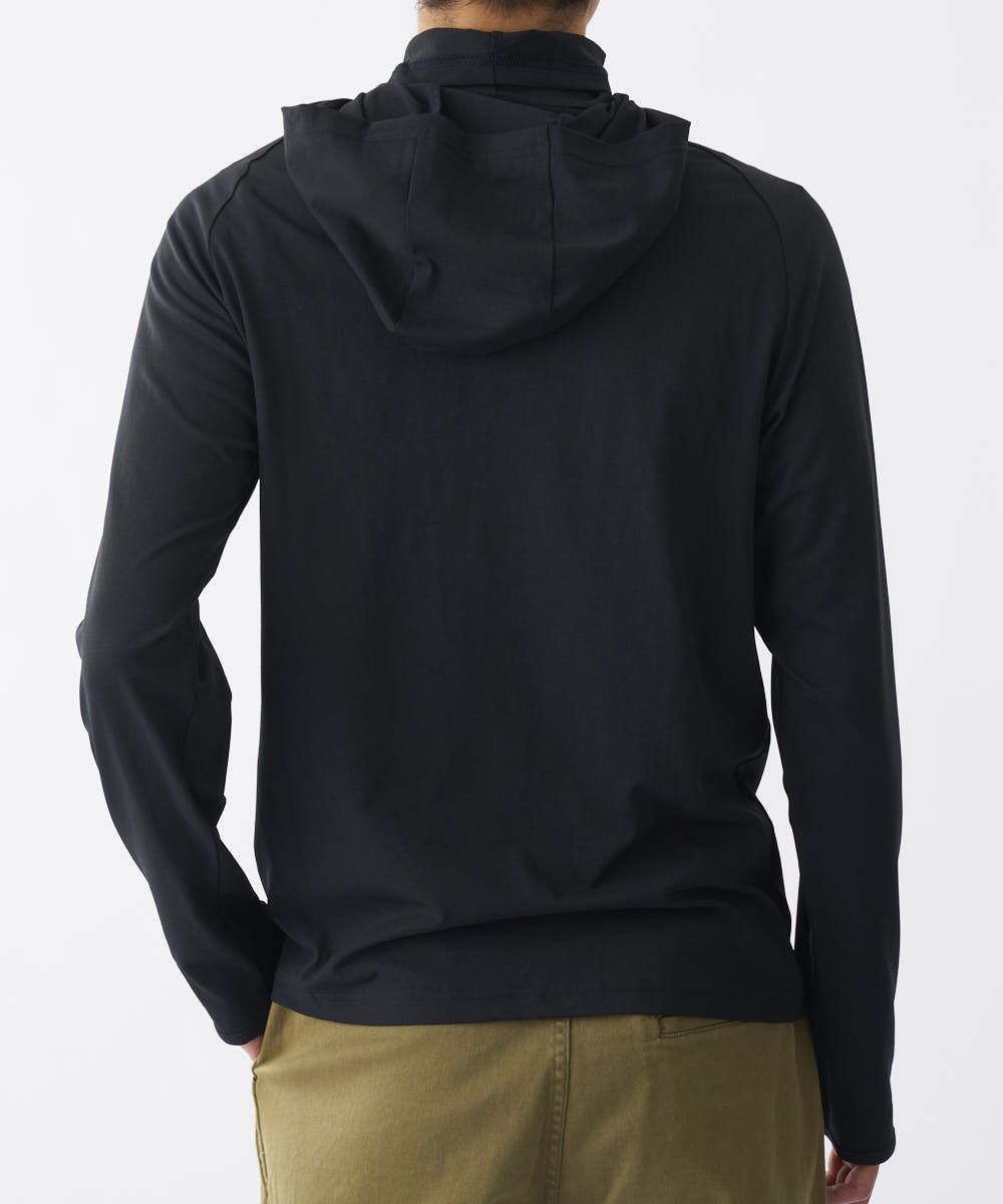 LOUDMOUTH メンズ UVパーカー (998) M/L メンズ UVパーカー ブラック | LOUDMOUTH JAPAN