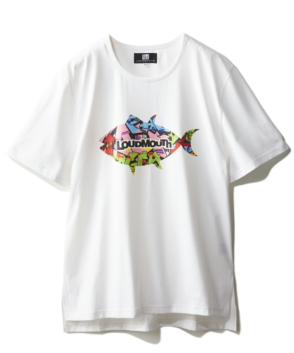 [希少] ゴアgoaグラフィックプリント 半袖Tシャツ ホワイトsizeＦ　レア 2025年最新】goa レディース 半袖(Tシャツ) Tシャツ・カットソー