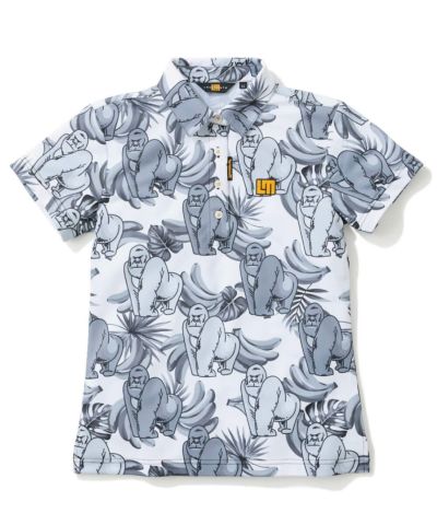 LOUDMOUTH レディース ハイブリッドシャツ（001）M/L LOUDMOUTH レディース ハイブリッドシャツ (S, L)