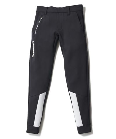 レディース 軽量ダンボールニット ジョガーパンツ ブラック