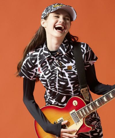 レディース プレミアムカノコ 柄半袖シャツ Loud Girl/ラウドガール