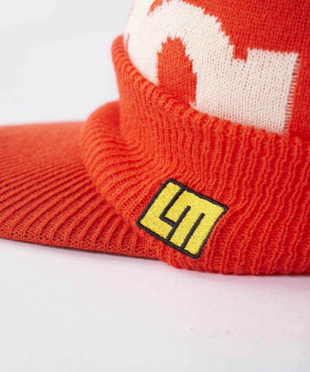 ユニセックス ツバ付きニットキャップ オレンジ | LOUDMOUTH JAPAN