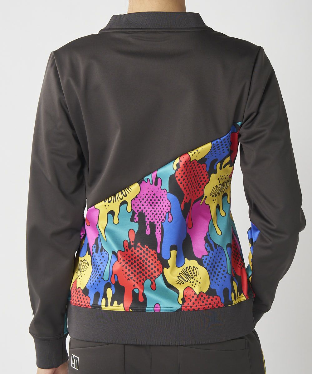 ★新品★ラウドマウス★裏フリース 撥水スウェットパーカー★LL★コミカルブロット レディース 裏フリース 撥水スウェットパーカー Comical Blot/コミカル