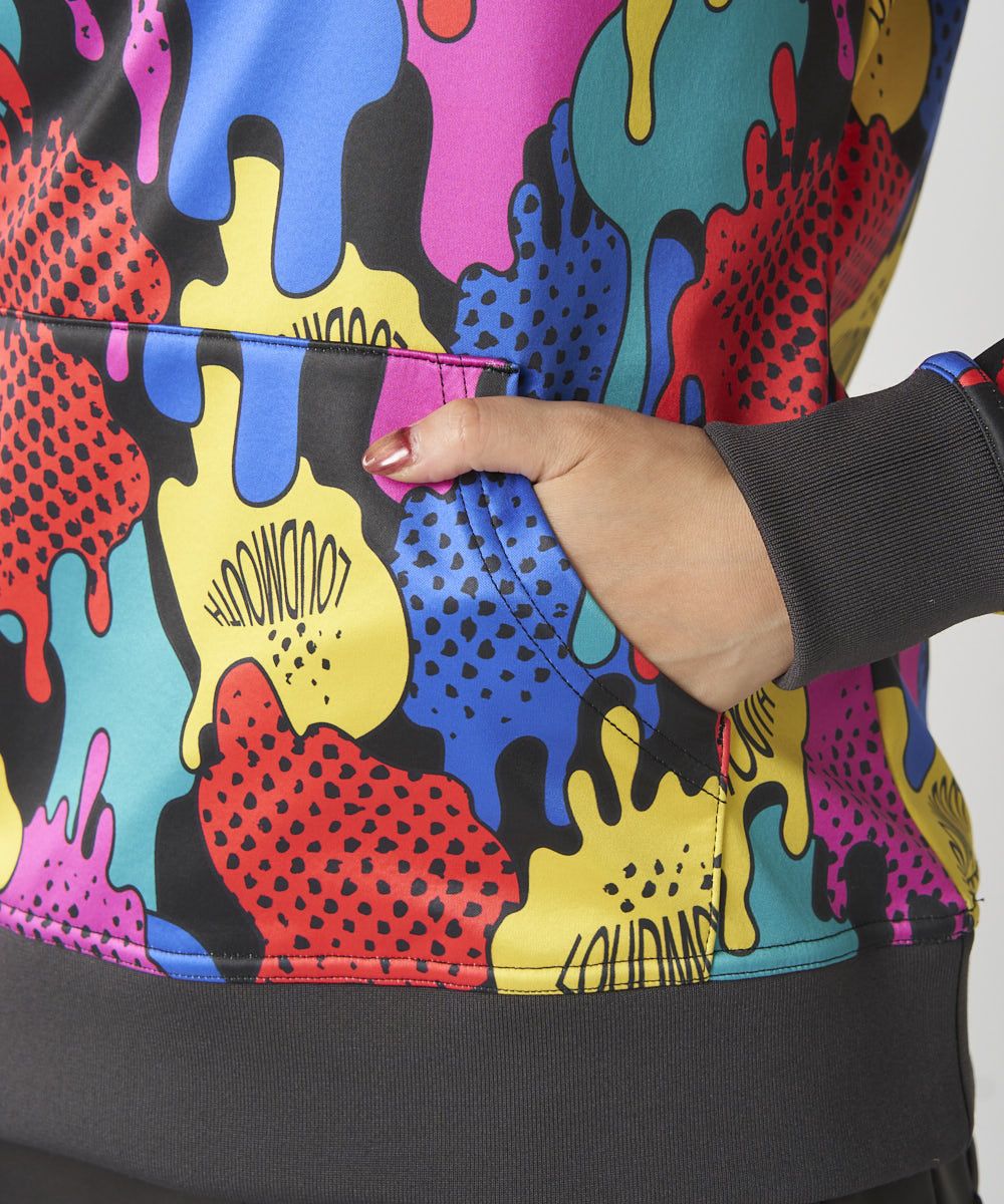 レディース 裏フリース 撥水スウェットパーカー Comical Blot/コミカル