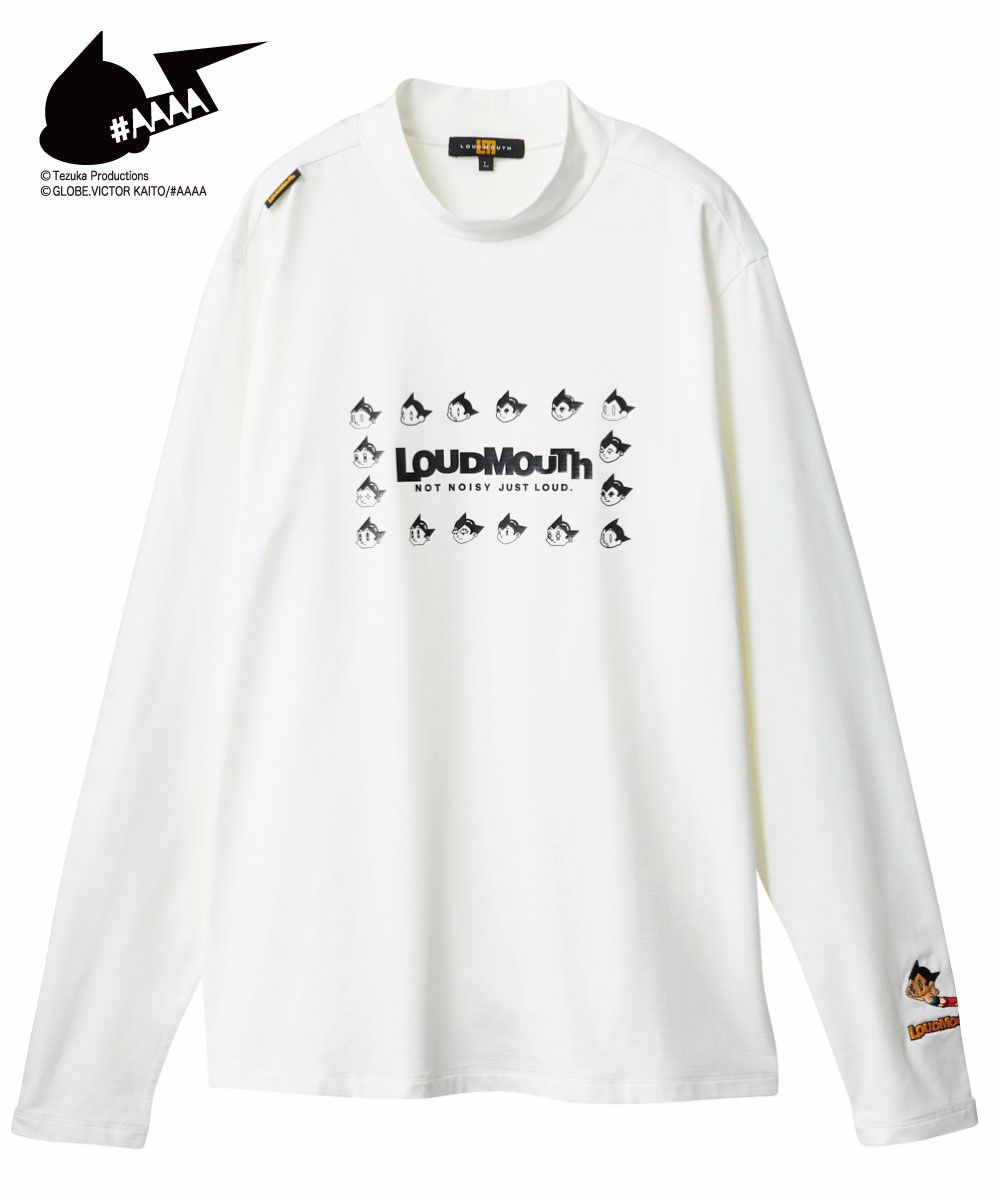 NEXT ATOM for the future ユニセックス 裏起毛モックネックシャツ