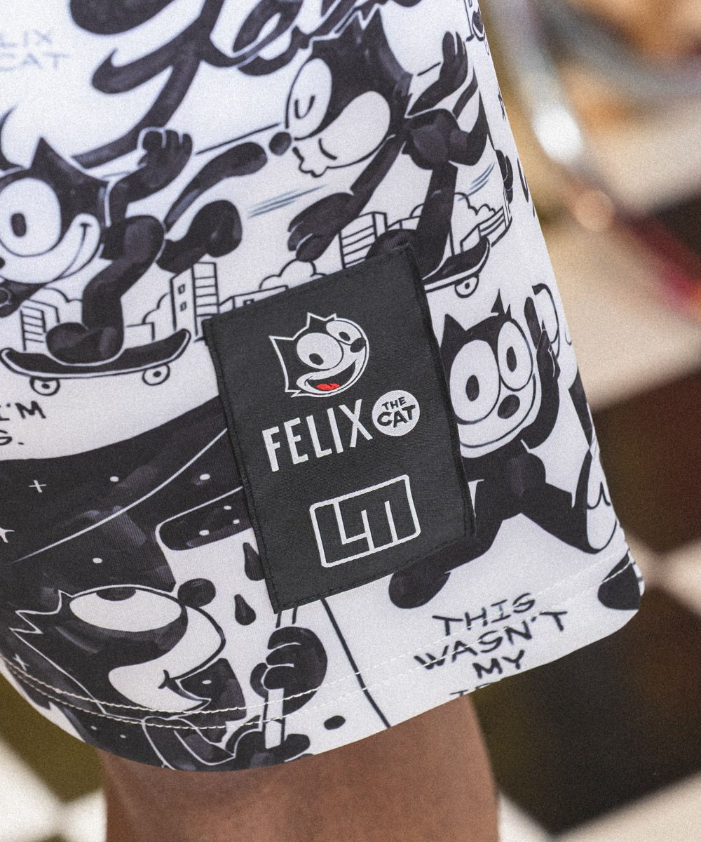 LOUDMOUTH×FELIX メンズ ライトダンボールニット ハーフパンツ