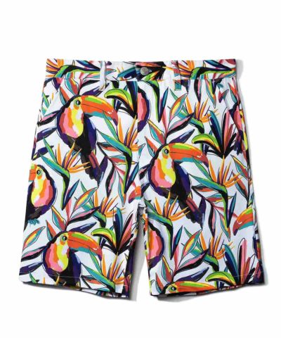 メンズ ECOベントメッシュ 柄ショートパンツ Tropican/トロピカン