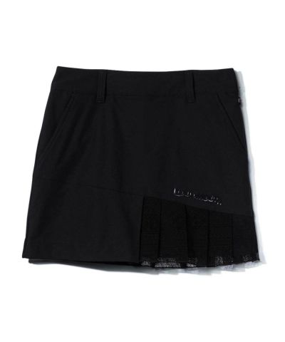 LOUDMOUTH フラミンゴブルー、レオパード キュロットスカート L