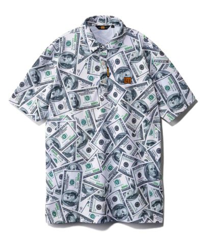 メンズ プレミアムカノコ 柄半袖シャツ Hunnids/ハニッズ