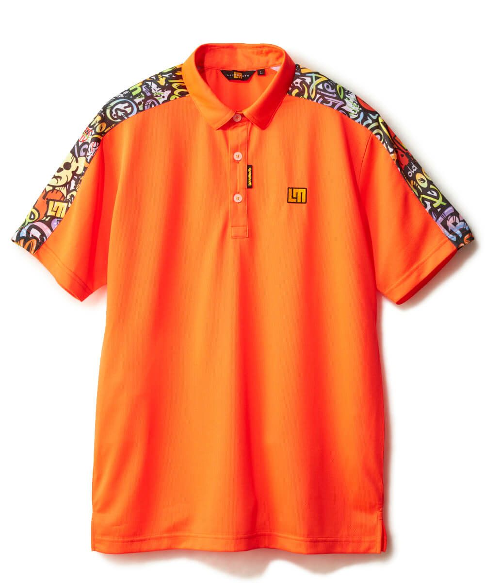 梅澤新品 ラッセルノ ネオンオレンジ メッシュTシャツ サイズ5 メンズ ドットメッシュ 半袖シャツ ネオンオレンジ | LOUDMOUTH