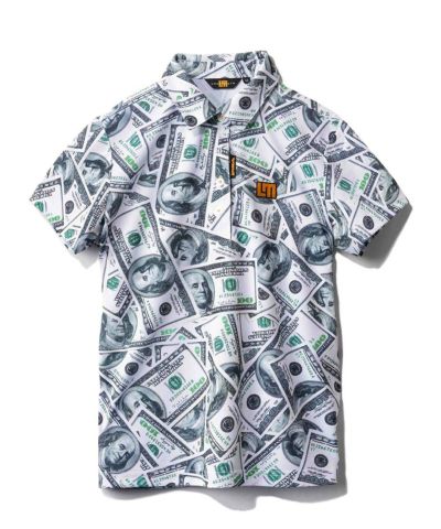 レディース プレミアムカノコ 柄半袖シャツ Hunnids/ハニッズ