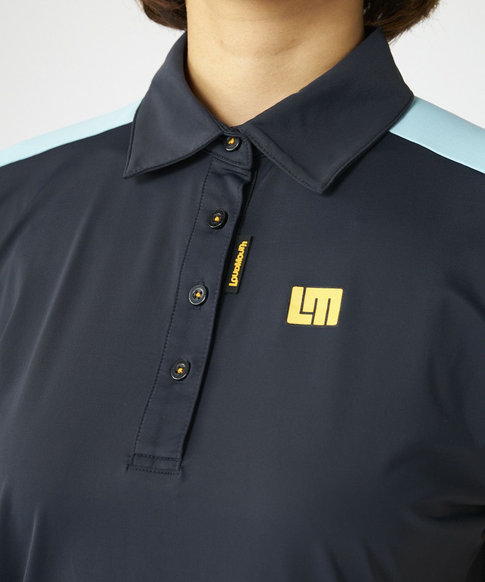 極美品LOUDMOUTH サイズM ポロシャツ黒 セットアップ 単品売りOK 極美品LOUDMOUTH サイズM ポロシャツ黒 セットアップ 単品売りOK