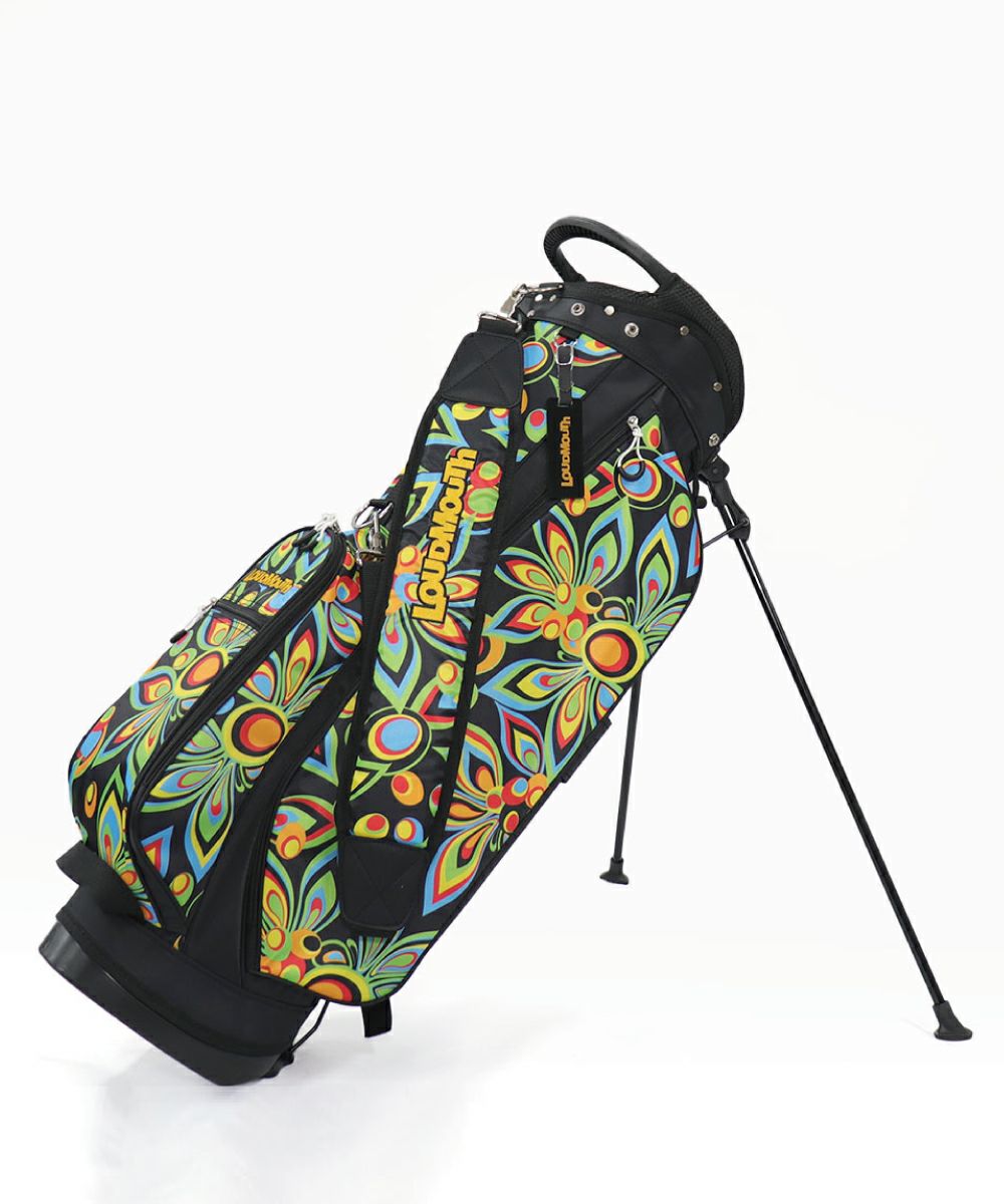 LOUDMOUTH ラウドマウス 9.5型 3点式 キャディバッグ シャガ