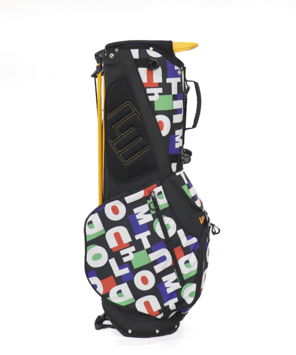 (3月限定出品)Loudmouth チェック柄 スタンドバッグ 超軽量スタンドバッグ 8.5型 Classic Words/クラシックワーズ