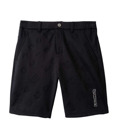 NEXT ATOM for the future メンズ 柄ショートパンツ ブラック