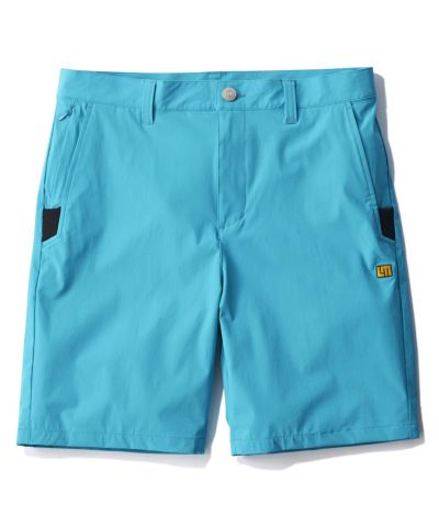 メンズ 8WAYハイパーストレッチ ショートパンツ ターコイズ