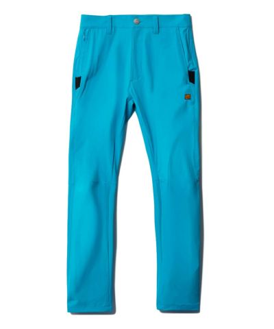 メンズ 8WAYハイパーストレッチ ロングパンツ ターコイズ